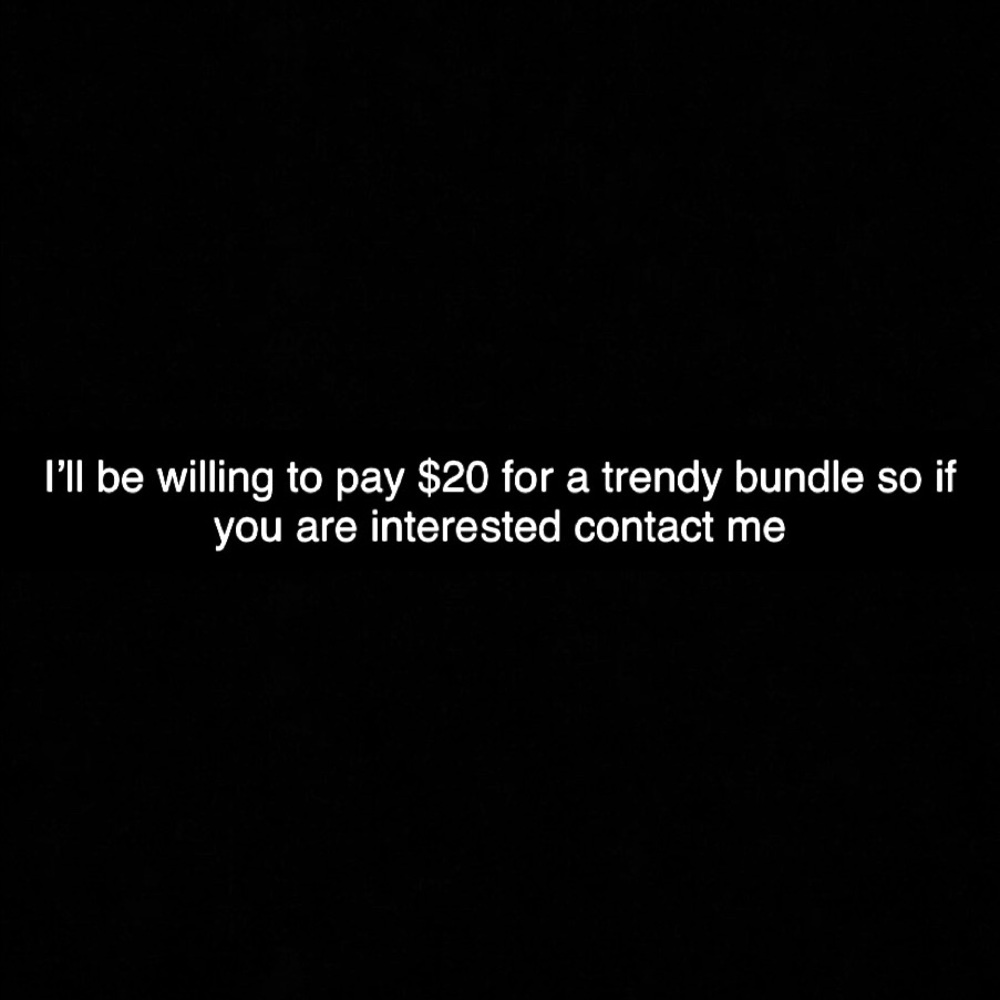 Trendy bundle